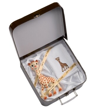 Sophie-giraf-bidedyr-kuffert